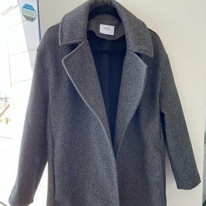 Long Grey Zara Coat